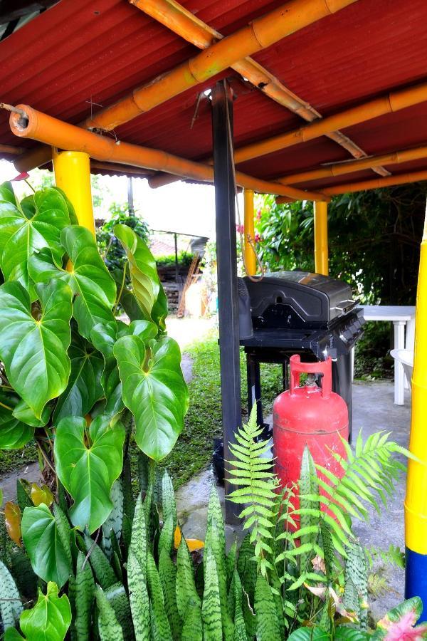 Casa Finca Villa Luz A 800 Mts Del Parque Del Cafe Montenegro Luaran gambar